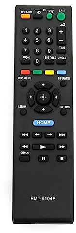 VINABTY RMT-B104P Remplacement de la télécommande Compatible avec Sony Blu-Ray Player BDP-S357 BDP-S360 BDP-S560 Bdp-s360hp Bdp-s363