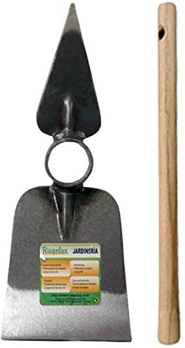 Riegolux 998044 Mini Azada con Mango y Pico, 225 g