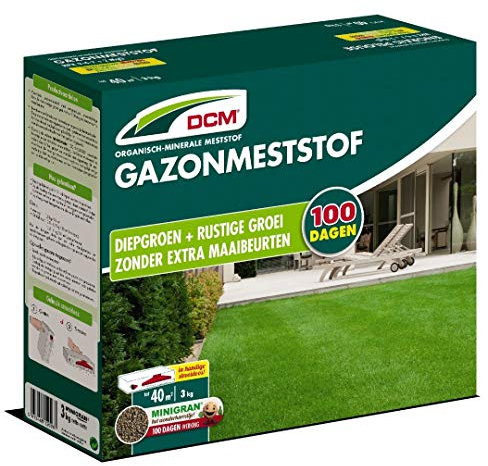 Engrais Gazon DCM 3 Kg - 40 m² - Un beau gazon d'un vert profond