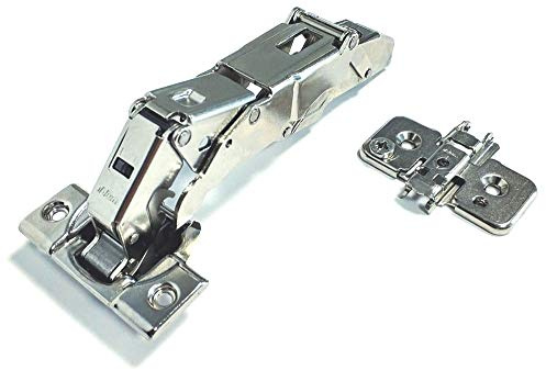 Bisagra con gran apertura 155° Blum Clip Top Blumotion con base - 10 unidades