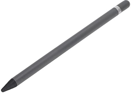 Penne Stilo Attive per Touch Screen, Penna Stilista Digitale Intelligente a Punta Fine, Stilo con Punta in Fibra Uniformemente Silenzioso per iOS per Android, per Smartphone Tablet (Grigio)
