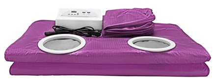 Kit de sauna portatif Couverture de sauna avec manches, couverture de sauna thermique numérique for la perte de poids et fitness (avec 2 manches) Tente de sauna personnelle pour spa à domicile ( Color