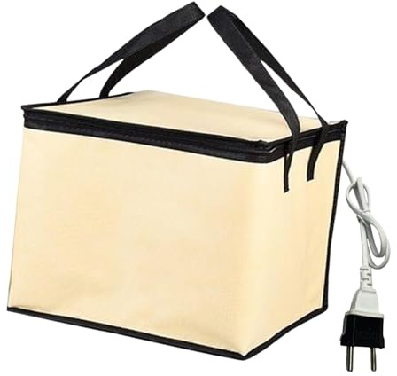 MagiDeal Récipient de Fermentation de Boule de levain, réchauffeur de démarreur de levain, boîte de Fermentation de Pizza de Conservation de la Chaleur pour la, 35L