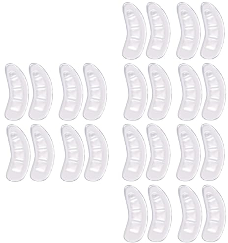 MAGICLULU 12 Paare Rutschfeste Aufkleber abriebfeste Fersensticker Fußball High Heels gel bequeme Absätze schützendes Fersenpolster atmungsaktive Fersensticker gemütlich Hoher Absatz Hacke