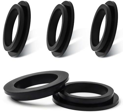 Divove 5 Stück Pool O-Ringe Ersatzteil für Intex, Pool Filterpumpe Dichtungsringe, L Form O Ringe Ersatzteil Unterlegscheiben, Pool Sandpumpe Zubehör für Intex, 11412 Unterlegscheiben
