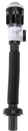 Tuyau de Vidange D'évier Flexible, Extensible, sans Odeur, Kit de Piège en P, Salle de Bains et Cuisine