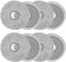 Koyieioo Lot de 8 Serpillières pour Dreame X50/X40/L20 Ultra Complete, L50/L40/X30/L10/L10s Pro Ultra, L10 Prime/L10s Plus Aspirateur Robot, pour Xiaomi X20 Pro/Max, Accessoires Lingettes Rechange