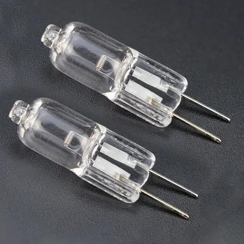 JZLBBC Halogen Leuchtmittel G4 6V 10W Halogenlampen G4 30W Glühbirnen Mikroskoplampen warmweiße 5PC 30W