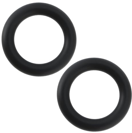 ECSiNG 2 Stück Ölmessstab-Fluorkautschuk-Dichtungsring 17176664 13,2 X 9 X 2,2 Mm Kompatibel mit BMW 5er-Serie 11431717666