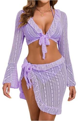 Generisch Damen Bikini Set Bikini Pink Sexy Badeanzug Umstandsbademode Badebekleidung Damen Schwimmanzug Oberteil Triangel Und Badeanzugkleid Neon