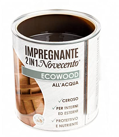 Cera Novecento 9124 Ecowood Impregnante, Frassino, 250 ml