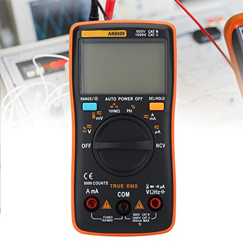 FTVOGUE Digitalmultimeter AN8009 Auto Range True RMS AC/DC-Spannung Elektronisches Messgerät Messen Spannungswiderstand