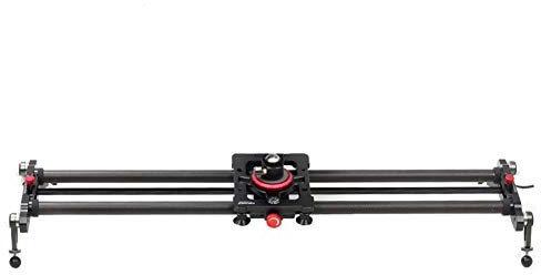RH-HPC Camera lens holder Bluetooth Carbon Camera Slide Follow Focus Motorized Electric Control Delay Slider Track Rail for Timelapse Photography Camera Tripod (Color : 120CM)