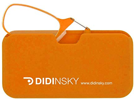 DIDINSKY Mamma läsglasögon utan skalmar, antireflex, Snö, S
