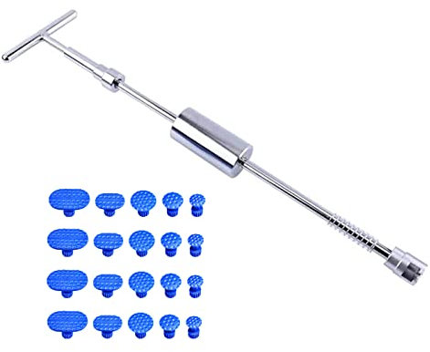 Dent Repair Dent Removal Tool Dent Puller Slide Hammer T-bar Tool for Hail Damage to Bodywork, Removal of Vehicle Dents/Hail Damage