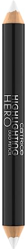Catrice Highlighting Hero Duo Pencil, Kajalstift, Nr. 030, Weiss, schimmernd, matt, vegan, ohne Mikroplastikpartikel, Nanopartikel frei, ohne Parfüm, 1er Pack (2.4g)