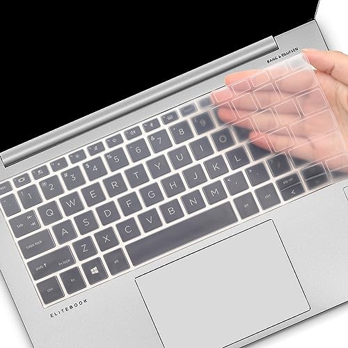Tastatur-Abdeckung für HP EliteBook 830 835 840 845 1040 G9 G10 2023 2022 13,3 14 Zoll Laptop-Zubehör Tastatur-Schutzfolie (nicht passend für 840 845 1040 G8 G7 G6 G5 G4 G3) transparent