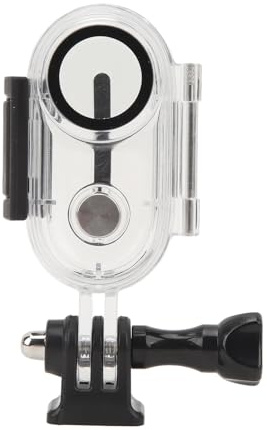 Wasserdichtes Gehäuse für Action-Kamera, Unterwasser-Schutzgehäuse, 60 M, Verhindert Wasseraustritt, Action-Kamera-Tauchgehäuse mit Anti-Drop-Seil für Insta 360 GO 3