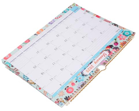 NUOBESTY Wandkalender Dekorativer Hängender Kalender Mit Notizfeldern Für Wichtige Termine Und Erinnerungen Für Zuhause Und Büro Mit Countdown-funktion Für Feiertage