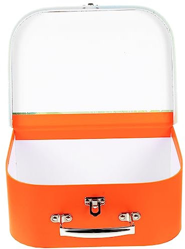 Lurrose Box Für Kinder Praktischer Koffer Tragbarer Aufbewahrungskoffer Aufbewahrungskoffer Reise Make Up Organizer Kleinigkeiten Mehrzweck Koffer