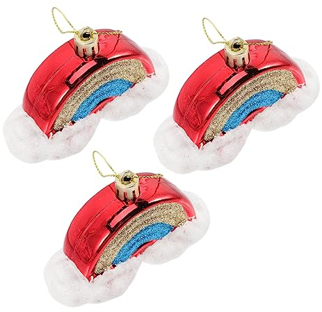 IMIKEYA 6 decorazioni da appendere ad arco per decorazioni festive per feste natalizie ed eventi speciali