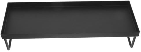 BESPORTBLE Contenedor de Maceta Rectangular de Metal Negro para Plantas Pequeñas Diseño Artístico Versátil y Resistente para Ambientación del Hogar
