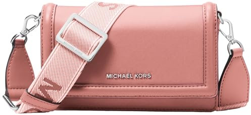 Michael Kors Jet Set Small Phone Crossbody Bag, Tracolla Donna, Rosa, Taglia Unica