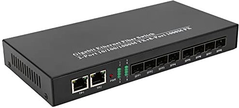 Trasmettitore Ricevitore Switch in Fibra Ethernet Ricetrasmettitori di Dispositivi di Trasmissione e Ricezione Mbps