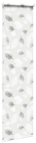 Gecheer Duschrollo 70x240 cm Stoffbreite 66 cm wasserfestes PEVA Material Aluminium Schiene verbesserte Privatsphäre platzsparendes Design verstellbar für Badezimmer