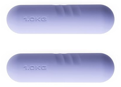 Silikon Kurzhantel Set | rutschfeste Gewichte für Krafttraining Zuhause | Hantelset für Fitness Physiotherapie Rehabilitation Pilates Boxen Joggen Yoga Gymnastikhantel