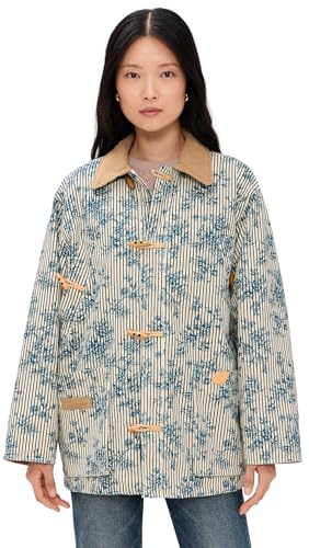 HUNTER BELL Women's Barn Jacket, Cornflower Toile, S