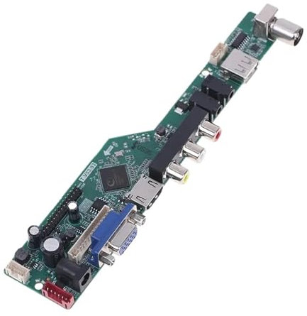 T.V53.03 Universal LCD TV Controller Driver Board V53 Analog TV TV/AV/PC/HDMI/USB Media Motherboard(A1)