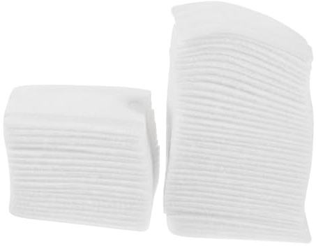 Veemoon Discos de Algodón Blancos para Maquillaje y Limpieza Facial, Almohadillas Gruesas de Algodón 100 Piezas, Uso Eficiente de Tónico y Loción, Portátiles y Suaves para Uso Diario
