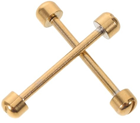 WRITWAA Eje de Conexión para Reloj con Diseño Ranura Accesorio de Reparación para Correas de Cerámica Duradero y Compatible para Uso Diario