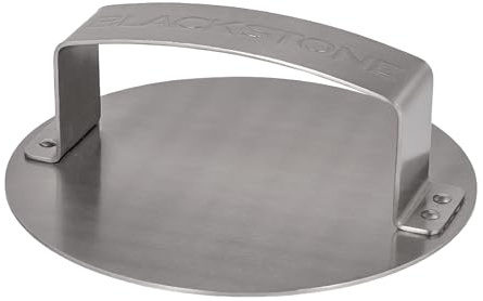 Blackstone Burger Press – Hamburger Patty Maker für gefüllte Burger, Sliders, 5085, antihaftbeschichtet, leicht zu lösen, für Grill, Grill, Grill, Grill, Grill, Grill, Grillzubehör, Silber