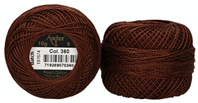360 – ankare pärlbomull nr.8