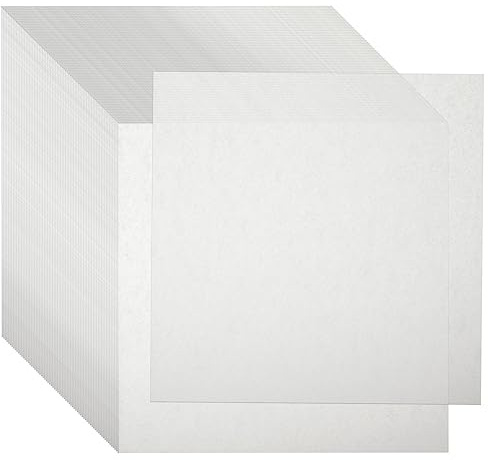 Juvale Wax Paper Sheets for Food - 6 x 6 in White, 500 Pack - Food Wrapping Paper & Grease-Proof Waxed Liners for Baking, Cooking & Crafts
