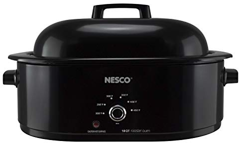 Nesco MWR18-13, Roaster Oven, 18 Quarts, Black