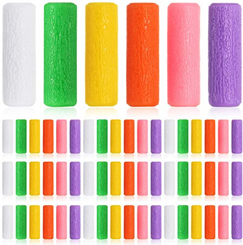 60 Piezas Asientos de Bandeja de Alineador Asiento Alineador Masticadores Alineadores para Bandejas Alineadoras, 6 Colores