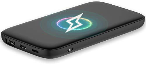 Vida IT Slim 5V 2A Batterie Externe 5000mAh pour Veste Doudoune Gilet Chauffant USB Power Bank Chargeur Portable pour iPhone 12 11 Pro Max Samsung A15 A35 5g Huawei Batterie de Secours Rechargeable