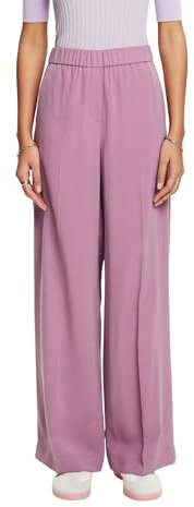 ESPRIT Damen 044ee1b303 Hose, 550/Mauve, 42W x 30L