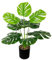 AIVORIUY Piante Finte da Interno con Vaso, Alberi Artificiali Piante Artificiale Grandi Decorazioni Esterno Salotto Balcone Camera da Letto Aesthetic Room Decor Giardino (40cm Palma Monstera Piccola)