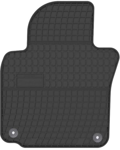 Wielganizator Automatte – Passend für Volkswagen Golf VI 2009-2013 – Gummimatte – Autozubehör - Auto Fußmatten – Fußmatte Auto – 1 – schwarz