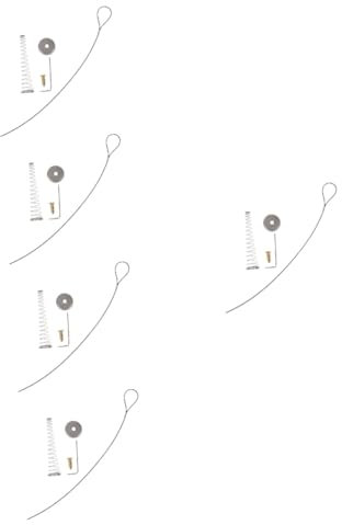 Yardwe 5sätze Torverschluss Kabelzug Für Gartenzaun Verstellbare Und Wetterfeste Lösung Einfache Installation Geeignet Für Holztore Rostbeständig Und Langlebig