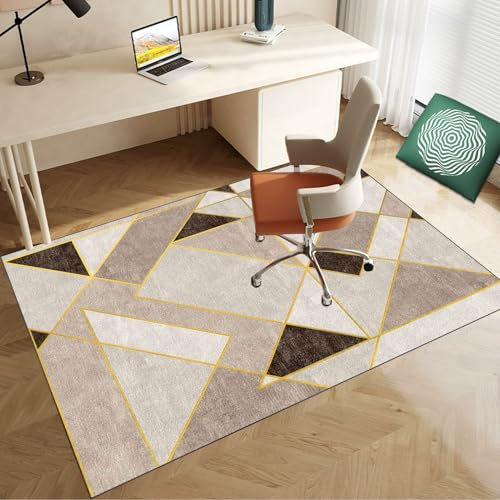 Ruxevnsy Unterlage Schreibtischstuhl 100 x 110 cm Bodenschutzmatte Bürostuhl Unterlage-Kratzfest für Parkett und Hartböden Gaming Stuhl Unterlage Schutzmatte für Stühle Hohe Dichte Anti-Silp