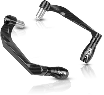 Motorrad-Handschutz, Lenkerschutz, Windschutzschei Für Husqv@&arna 701 Supermoto SUPER MOTOR 2017 2018 2019 2020 2021 Motorrad-Lenkerschutz Bremskupplungshebelschutz(Chrome)