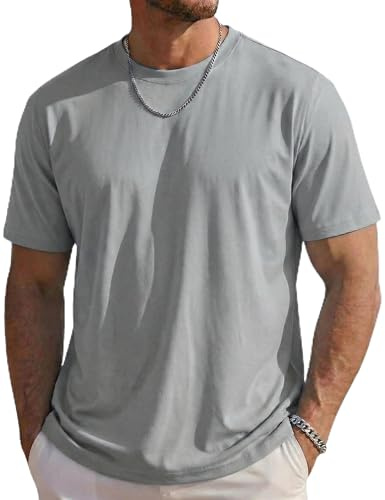 TACVASEN Camisetas para hombre UPF50+ Sport Funcional Running Wander Tshirt