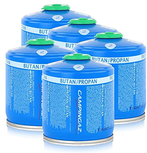 Campingaz Ventil-Gaskartusche CV300 Plus 240g - Butan/Propan Gas (5er Pack)