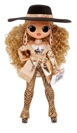 LOL Surprise Sammelbare Modepuppen für Mädchen - Mit 20 Überraschungen & Accessoires - Da Boss - OMG Series 3