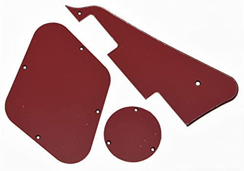 Dopro 3-lagige LP Pickguard und Rückplatte Schalterplatte für Epiphone Les Paul